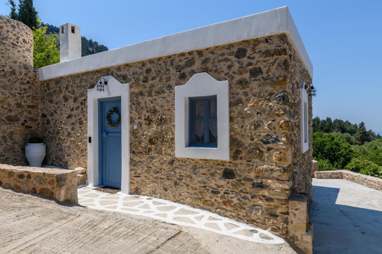 The Aegean Blue Country House Old Milos Lagoudi Zia Exterior photo